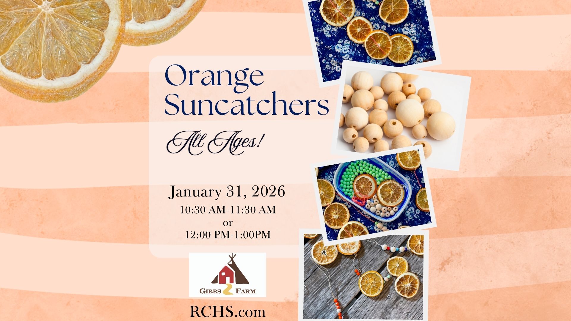 Orange Suncatchers Event