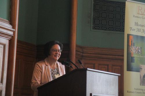 RCHS Board Chair Mari Oyanagi Eggum