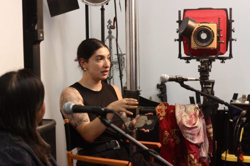 Carla and Youa in conversation
